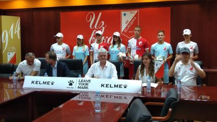 FK Vojvodina ugovor za dresove Kelme na dve godine, 600 hiljada evra