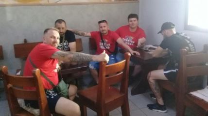 Radnik Bijeljina Spartak Trnava navijači jeli banjalučki ćevap