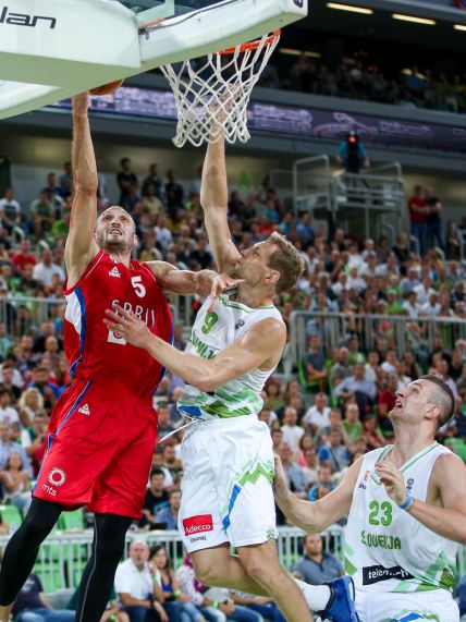 Jaka Blažič i Marko Simonović u KK Cedevita Olimpija 2019-20