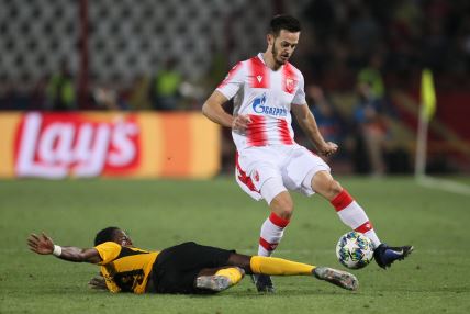 Mirko Ivanic na utakmici kvalifikacija za UEFA Ligu Sampiona protiv Jang Bojs Bern na stadionu Rajko Mitic, Beograd 27.08.2019. godine