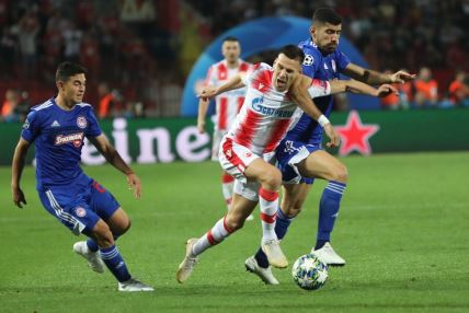 Matje Valbuena propušta meč Olimpijakos - Crvena zvezda, Liga šampiona