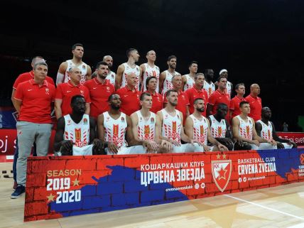 Media day košarkaša Crvene zvezde, u Beogradskoj Štark Areni.