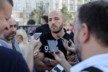 Nemanja Miletić utakmica Partizan Mančester junajted najveća u karijeri i možda jednom u životu