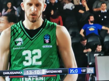 Partizan Darušafaka provokacija Kosovo navijač sportske vesti