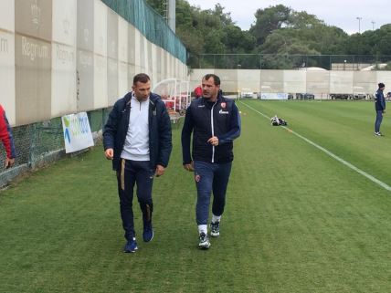 Andrej Ševčenko trening Zvezde