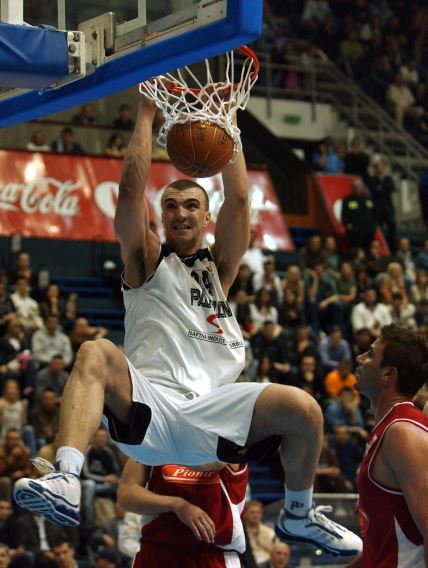 KOSARKA - NIKOLA PEKOVIC, kosarkas Partizana, na utakmici protiv FMP.Beograd, 18.04.2007. photo:N.Parausic