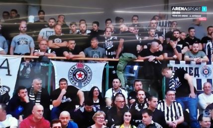 Partizan i u Sloveniji ima podršku