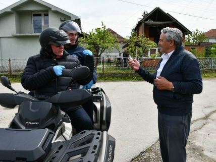 Palma vozio kvad tokom policijskog časa i obilazio Jagodince