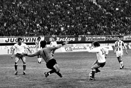 Dan kada je umro Josip Broz Tito 4. maj 1980. Hajduk - Crvena zvezda Dule Savić i Pižon