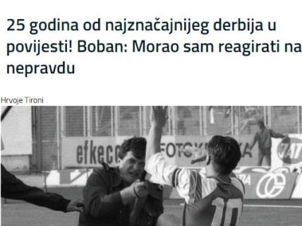 Neredi na Maksimiru i 13. svibanj 1990: Koliko Dinamo - Zvezda znači za Hrvate, Torcidu, BBB