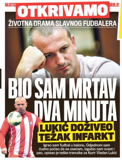 Vladan Lukić preživeo srčani udar, bio mrtav dva minuta posle infarkta