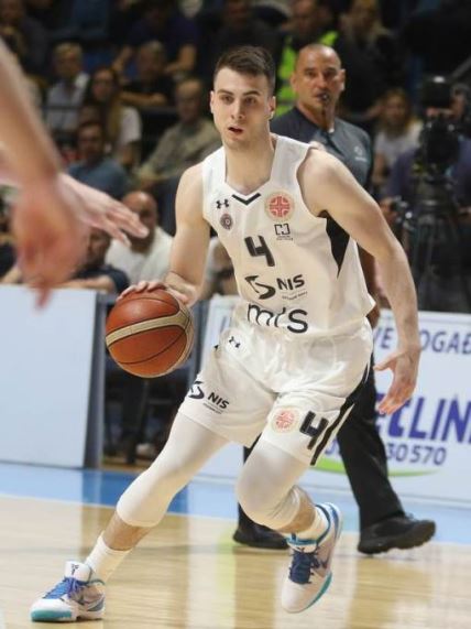 Vasilije Pušica bivši plejmejker Partizana prelazi u DInamo Sasari FIBA Liga šampiona