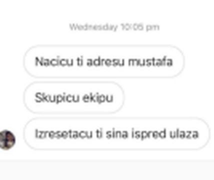 Pretnje fudbalerima Partizana