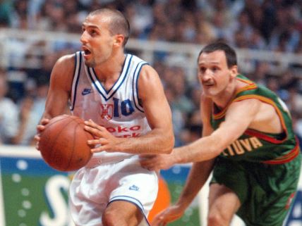 Atina zlato 1995 Jugoslavija Danilović Sabonis zakucavanje Đorđević trojke Hrvati otišli sa postolja