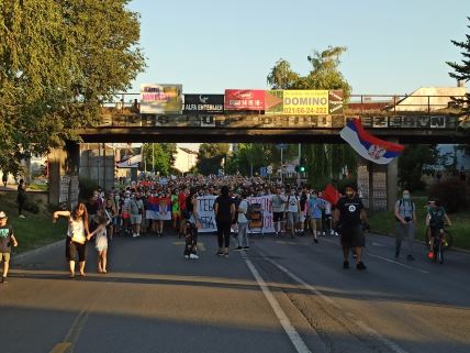  Protest Novi Sad - blokada autoputa - najnovije vesti