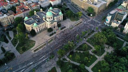 Protest Beograd uživo prenos najnovije vesti