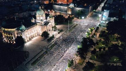 Protest Beograd uživo prenos live stream