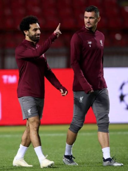 Mohamed Salah i Dejan Lovren