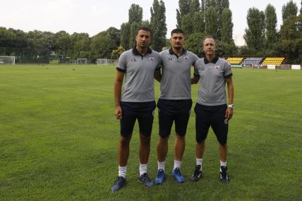 Rendulić sa saradnicima Goranom Vukovićem i Zoranom Kostićem