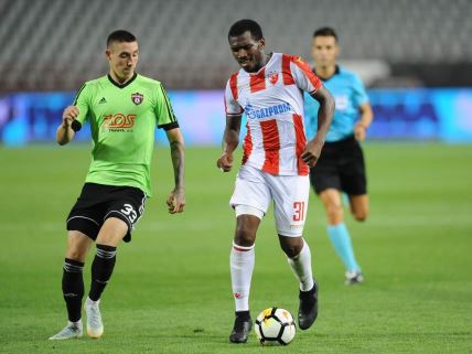 El Fardu Ben 50. gol u Crvena zvezda jubilej Evropa Gibraltar 5:0