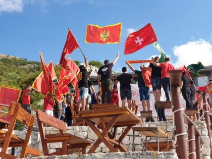 Crna Gora Cetinje patriotski skup manastir