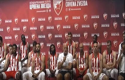 KK Crvena zvezda promocija ekipe