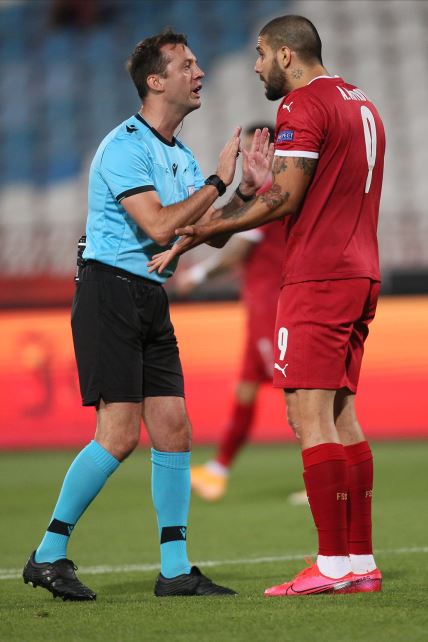 fudbaler reprezentacije Srbije na utakmici UEFA Lige nacija protiv Turske na stadionu Rajko Mitic , Beograd 06.09.2020. godine Foto: MN PRESS Fudbal, Reprezentacija, Srbija, Turska, UEFA Liga nacija