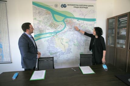 Opština Stari Grad Mapa nepokretnog kulturnog nasleđa