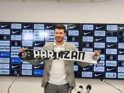 Miloj Jojić promocija FK Partizan uživo predstavljanje povratak u FK Partizan