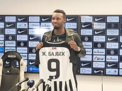 Žan Kristof Bajbek promocija FK Partizan Zlatan Ibrahimović ga učio srpski