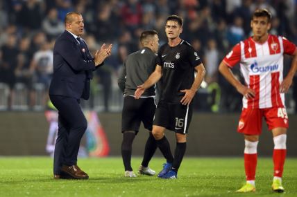 Mirko Ivanić ne igra večiti derbi FK Crvena zvezda sastav za derbi Dejan Stanković