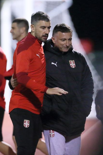 Vladimir Matijašević i Aleksandar Kolarov.