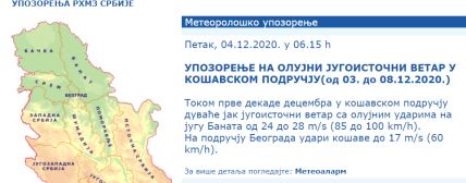 vremenska prognoza zahladjenje kisa pljuskovi sneg kakvo ce vreme da bude kad ce pasti sneg