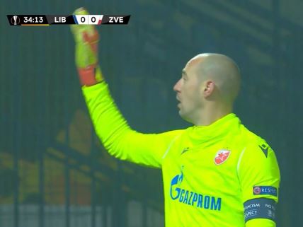 Milan Borjan na Liberec - Zvezda.