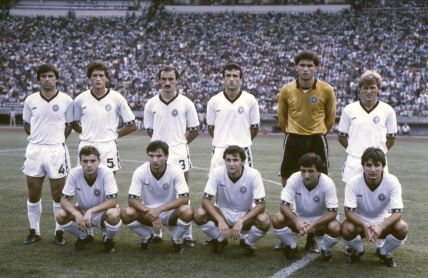 4. Beogradski turnir, 1/2 finale, Crvena zvezda - Partizan 0:3 Aco Trifunović. Ljubomir Radanović, Slobodan Rojević, Miodrag Ješić, Rade Zalad, Miodrag Radović, Zoran Dimitrijević Čava, Zvonko Živković, Dragan Mance, Momčilo Vukotić i Zvonko Popović.