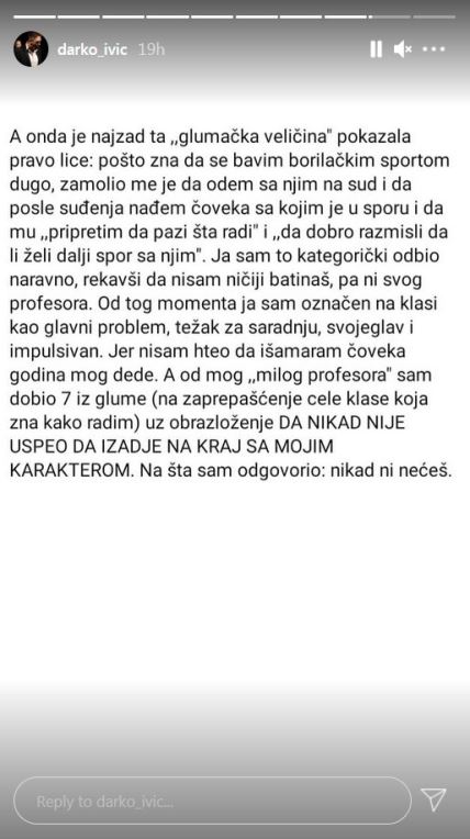 darko ivic iskustvo sa akademije