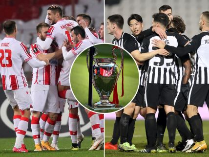 crvena zvezda partizan liga sampiona kvalifikacije uefa koeficijent rekord srbija