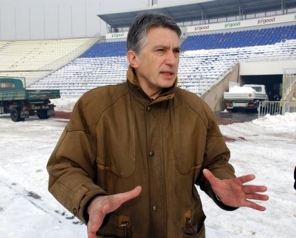 Dugogodšnji direktor stadiona Aleksandar Stepanović.