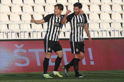 takuma asano partizan najbolji strelac superliga 20 golova 6 igraca leonardo djurdjevic ivic vukic