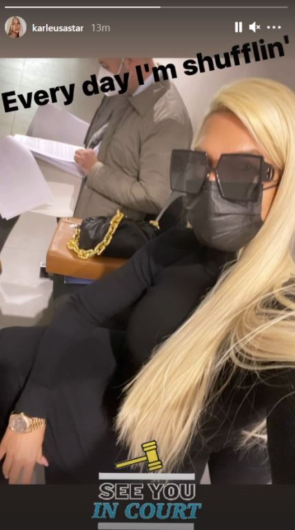 Jelena Karleuša na sudu