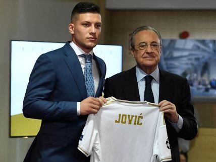 luka jovic precrtan real madrid plata 10 miliona evra