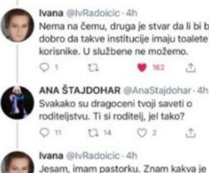 ana stajdohar tvitovi o deci i majkama haos na drustvenim mrezama oglasila se pevacica