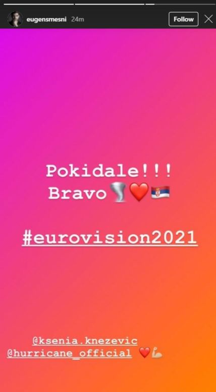 evrovizija 2021. hurricane loco loco reakcije ceca aca lukas aleksandra prijovic