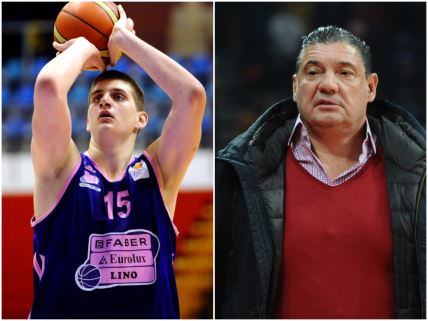 Miško Ražnatović i Nikola Jokić.