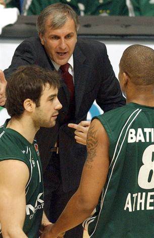 Željko Obradović i Vasilis Spanulis