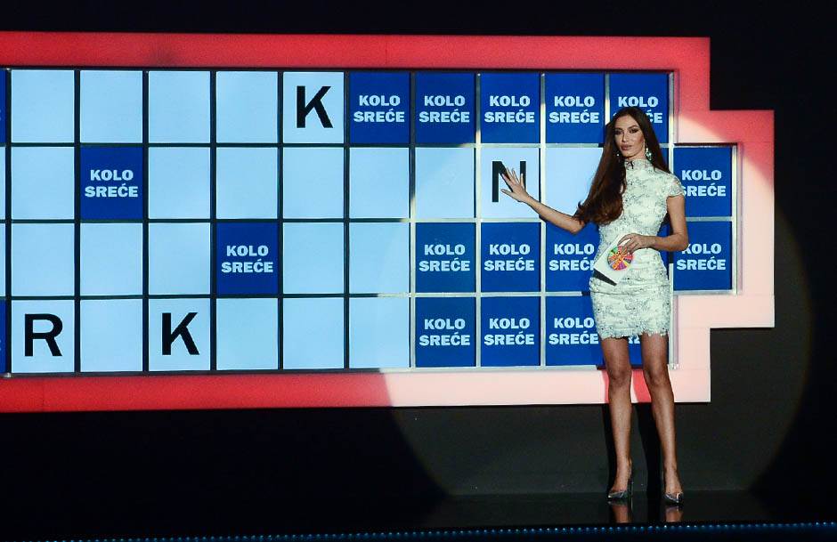 Soraja Vučelić u kvizu Kolo sreće 