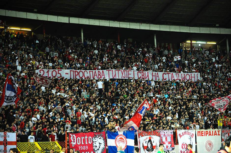 Crvena zvezda slavi bratstvo sa Olimpijakosom