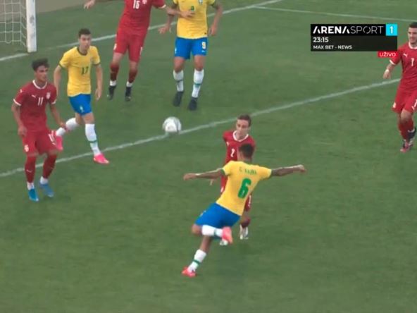 uzivo prenos srbija brazil u23 livestream arena sport video youtube link