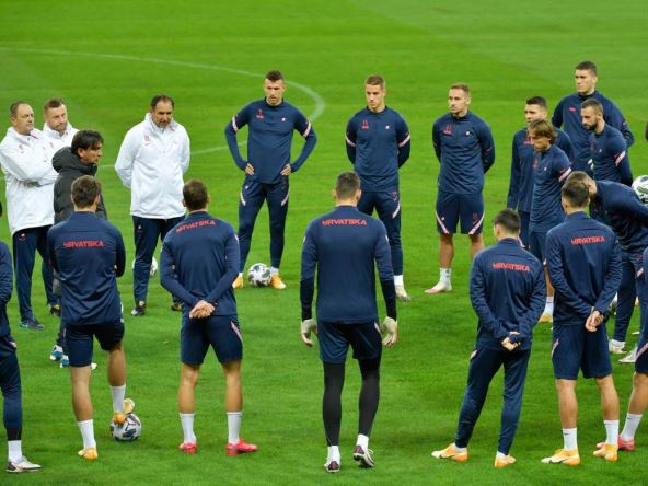 Fudbalska reprezentacija Hrvatske.