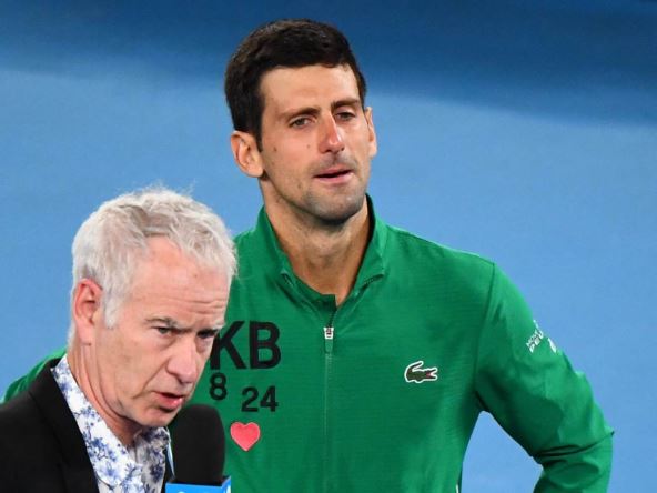 dzon mekinro novak djokovic izjava